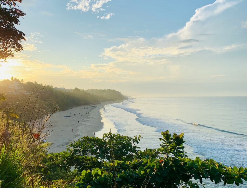Best destination in Kerala with beautiful beach view