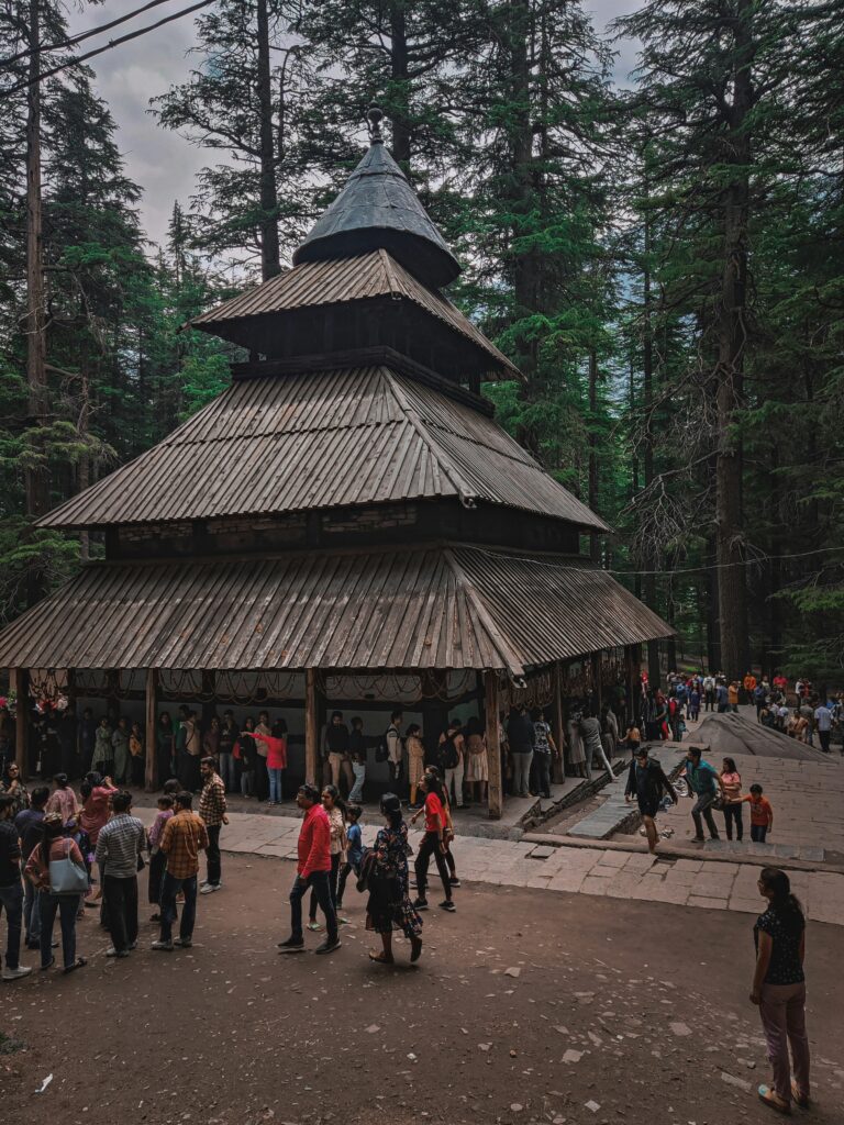 Manali tourist places with Hidimba Temple